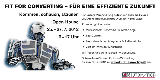 Einladung Open House